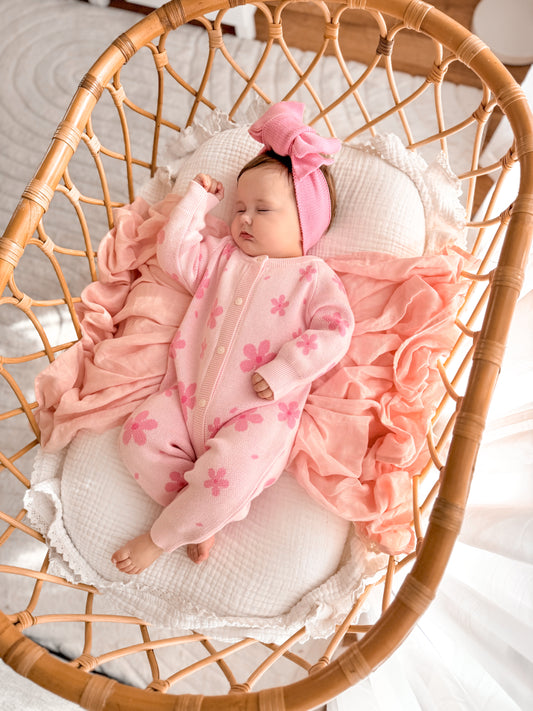 Bloom Knit Romper