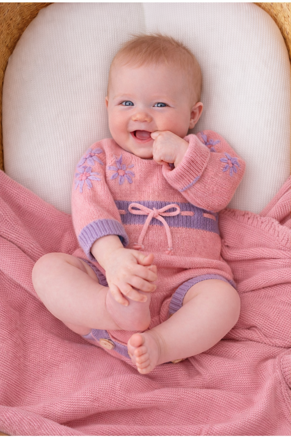 Wildflower Knit Romper