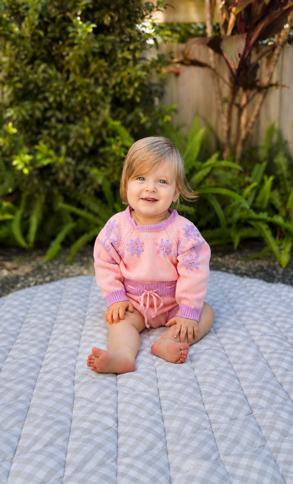 Wildflower Knit Romper